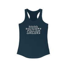 Load image into Gallery viewer, Good Soldiers Women’s Racerback Tank
