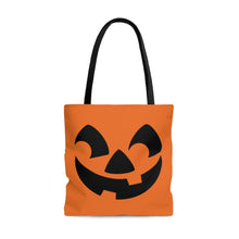 Load image into Gallery viewer, Happy Halloween Bucket Large Tote Bag
