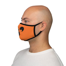 Load image into Gallery viewer, Spooky Halloween Bucket Fitted Polyester Face Mask
