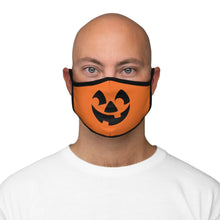 Load image into Gallery viewer, Happy Halloween Bucket Fitted Polyester Face Mask
