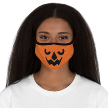 Load image into Gallery viewer, Scary Halloween Bucket Fitted Polyester Face Mask
