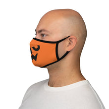 Load image into Gallery viewer, Scary Halloween Bucket Fitted Polyester Face Mask
