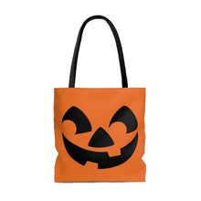 Load image into Gallery viewer, Happy Halloween Bucket Large Tote Bag
