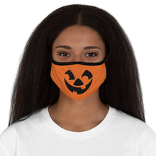 Load image into Gallery viewer, Happy Halloween Bucket Fitted Polyester Face Mask
