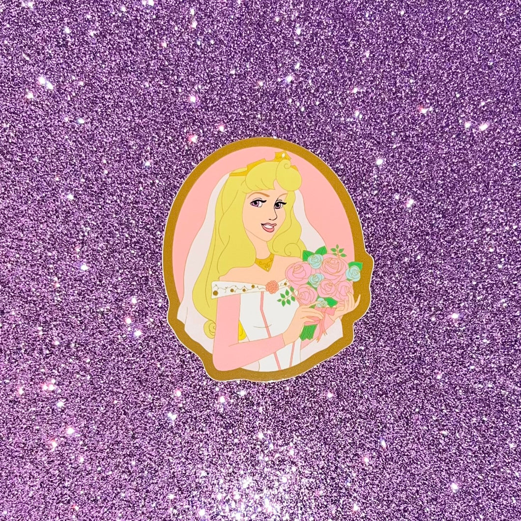 Sleeping Princess Sticker