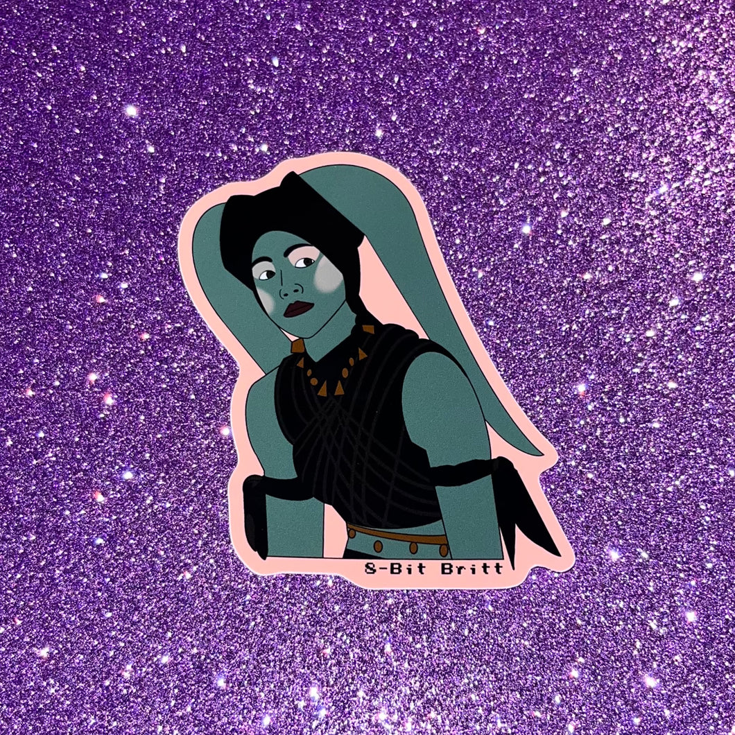 Green Twi’lek Sticker